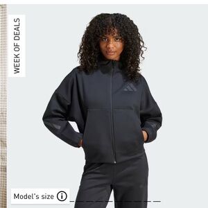 Adidas Black Full-Zip Jacket